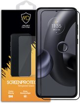 Motorola Edge 30 Neo Screenprotector - MobyDefend Gehard Glas Screensaver - Zwarte Randen - Screen Protector - Glasplaatje Geschikt Voor: Motorola Edge 30 Neo