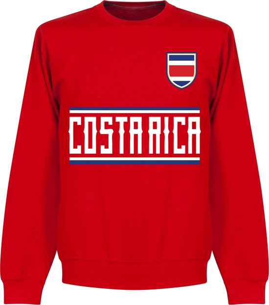 Costa Rica Team Sweater - Rood - Kinderen - 104