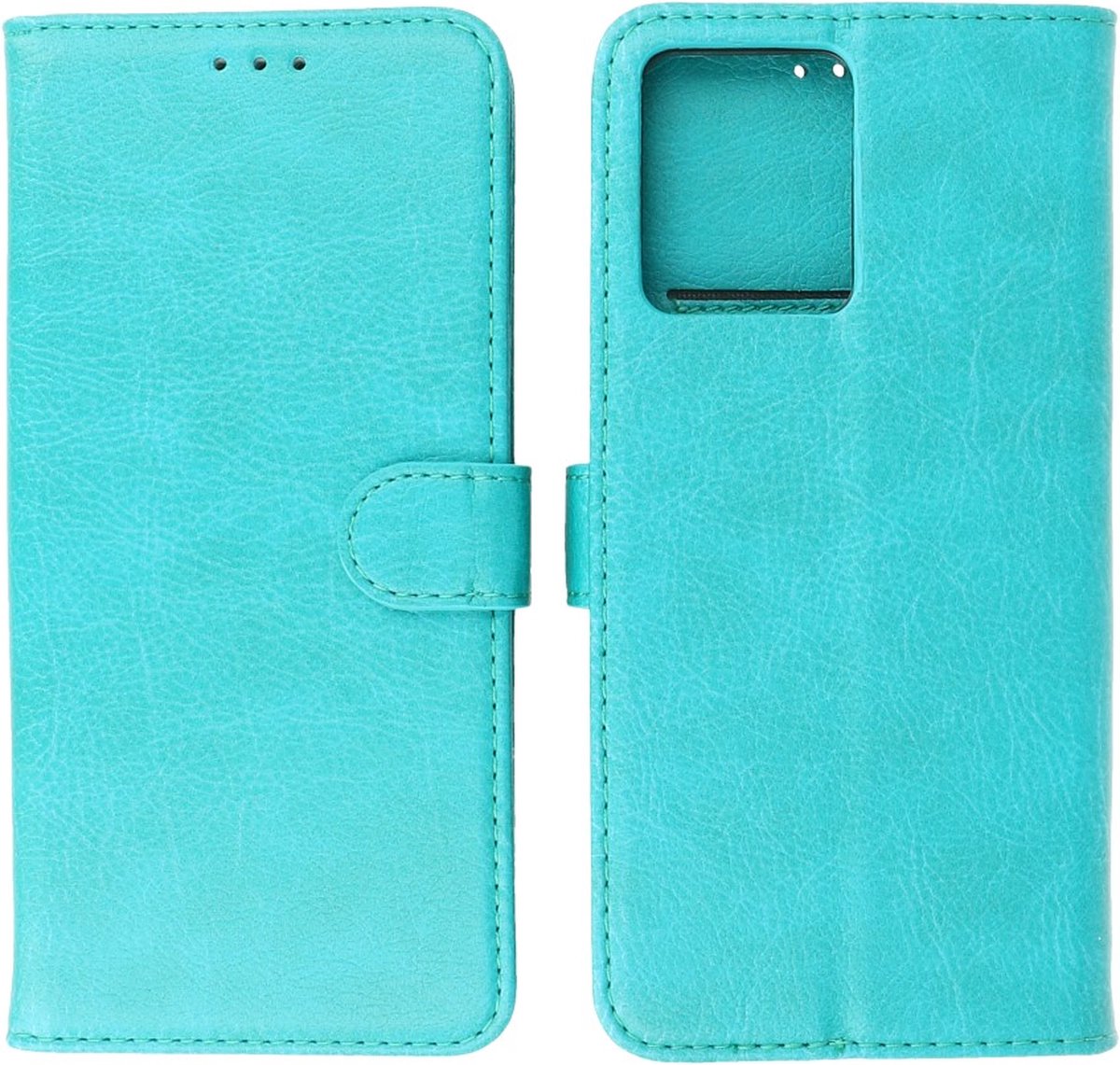 Oppo Reno 7 4G Hoesje Book Case Portemonnee Telefoonhoesje - Groen