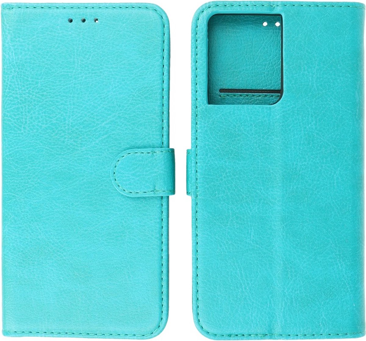 Oppo Reno 8 Hoesje Book Case Portemonnee Telefoonhoesje - Groen