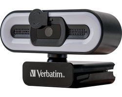 Full HD 1.080P Autofocus Webcam met Microfoon en Licht