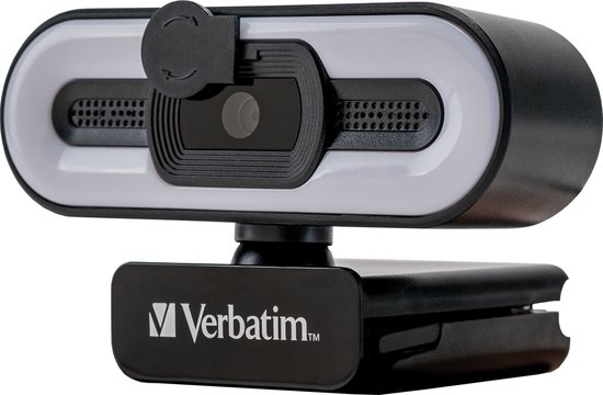 Full HD 1.080P Autofocus Webcam met Microfoon en Licht