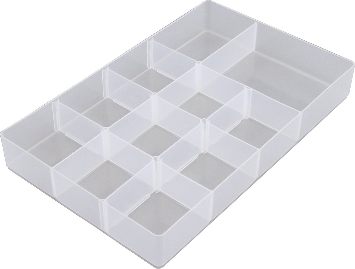 Allstore Organiser voor opslagbox 5,5L en 10L - 34 x 21 x 4,5 cm