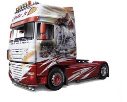 Italeri Modelbouwpakket Vrachtwagens - 3917 DAF XF 105 -Smoky Jr.- Plastic - 1:24 - Modelbouw