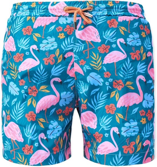 Moustard Swimwear Flamingo Swimshort Zwembroek Heren S-XXL