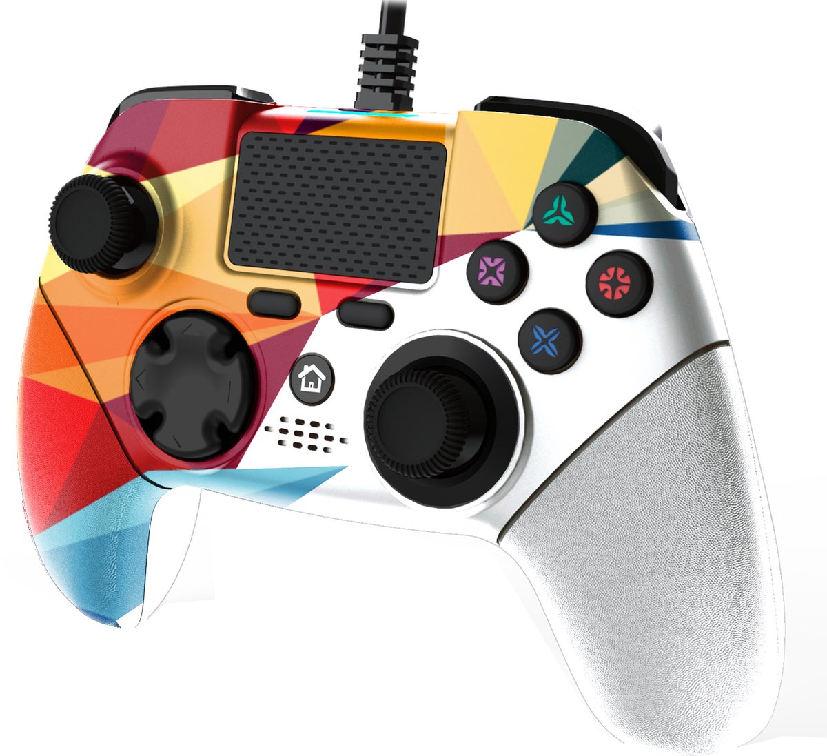 X Rocker Playstation 4 controller Met Draad Multicolor Prism