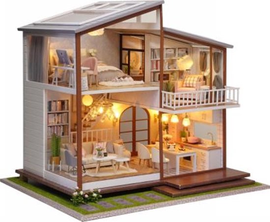 Maison miniature - kit de construction - Construction miniature - slow time  - Diy House