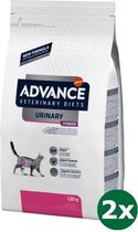 Advance veterinary cat urinary stress kattenvoer 2x 1,25 kg