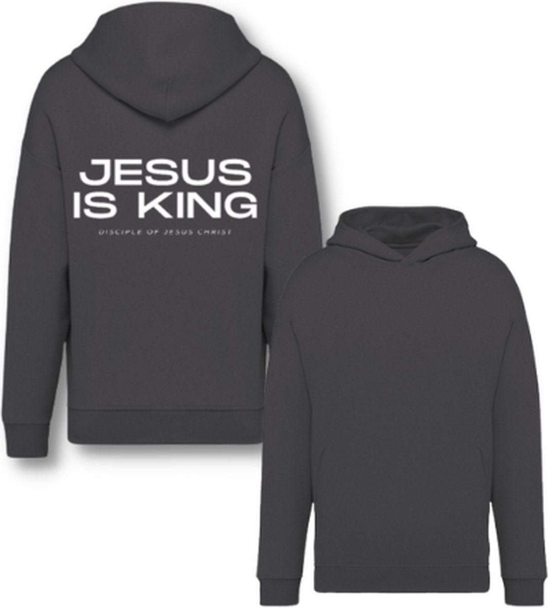 Jesus Is King hoodie Christelijke kleding hoodie God Oversized