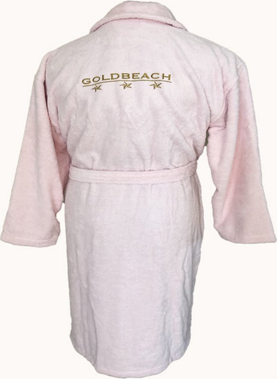 GoldBeach - Badjas - baby roze — afbeelding 3
