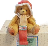 Cherised Teddies 176125 Girl with hat and scarf "Stocking holder"