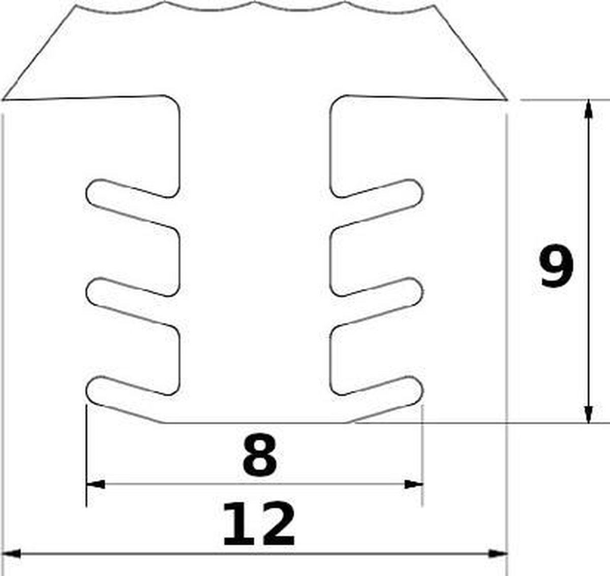 Schlüter Systems TREP-S Trapprofiel CG - citrusgeel CG8S/150