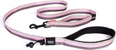 EzyDog Soft Trainer Hondenriem Oefenlijn - Looplijn hond - 180x2.5cm - Roze