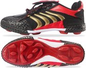 Canvas antislip slijtvaste voetbalschoenen kinderen / volwassenen sport training rubberen spikes schoenen, maat: 37/235 (zwart goud)