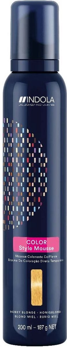 Indola - Color Style Mousse - Honey Blonde - 200 ml