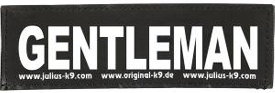 Foto: Julius k9 label gentlemen 20mm x 80mm 