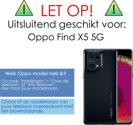 Coque OPPO Find X5 Coque Arrière Coque en Siliconen - Rose Clair - 2x