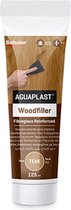 Aguaplast woodfiller (kneedbaar hout) teak (125ml)