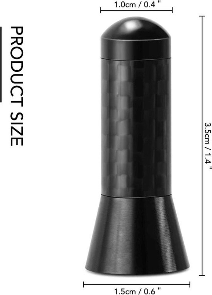 Antenne Auto antenne – Carbon fiber - Afbeelding 3