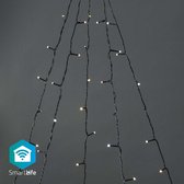 Nedis SmartLife-kerstverlichting - Boom - Wi-Fi - Warm tot Koel Wit - 200 LED's - 20.0 m - 5 x 4 m - Android / IOS