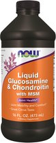 NOW Foods - Vloeibare Glucosamine & Chondroïtine met MSM (473 ml.)