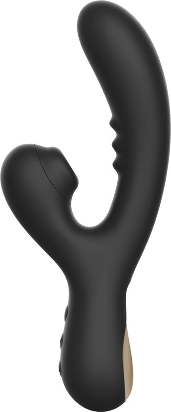I.N.N. Love Luchtdruk Vibrator - Vibrators voor Vrouwen - Clitoris stimulator - Seksspeeltjes - Erotiek - Seks - Zwart