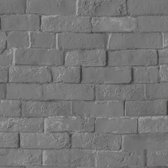 Dutch Wallcoverings - Pop- baksteen donkergrijs - L905-09