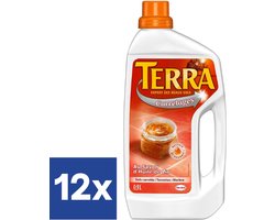 Terra Tegels Met Lijnoliezeep - 12 x 1 l
