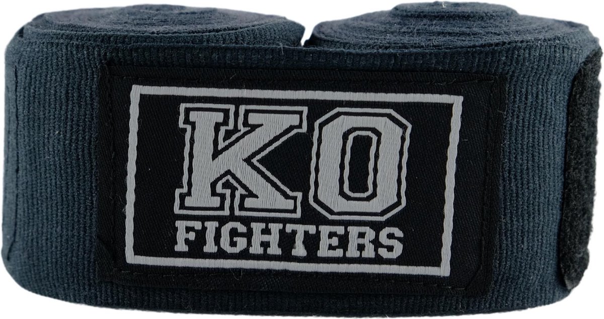 KO Fighters - Bandage Boksen - Kickboks Bandage - Zwart - 4.5M - KO FIGHTERS
