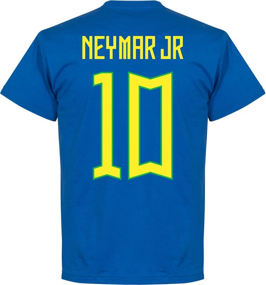 Brazilië Neymar JR 10 Sweater - Geel - Kinderen
