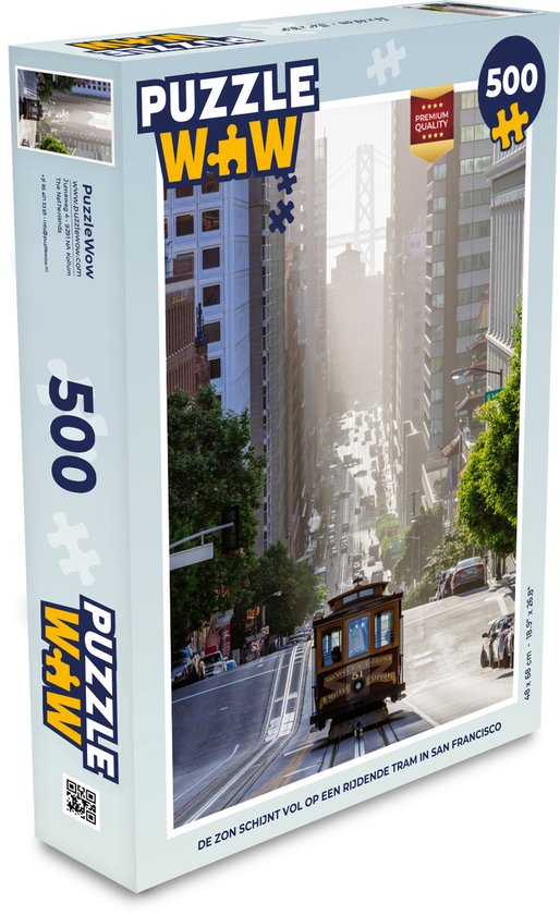 Puzzel Tram 500 stukjes