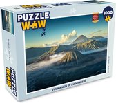 Puzzel Vulkanen in Indonesië - Legpuzzel - Puzzel 1000 stukjes volwassenen