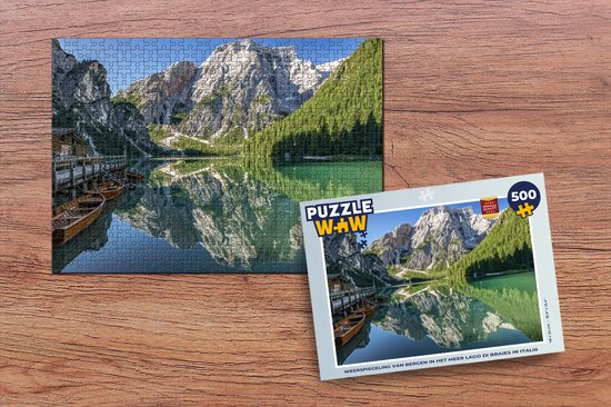 Puzzle Lac - Forêt - Montagnes - Nature - Soleil - Paysage - Puzzle - Puzzle  500 pièces