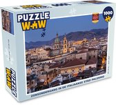Puzzel Zonsondergang - Palermo - Italie - Legpuzzel - Puzzel 1000 stukjes volwassenen