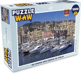 Puzzel Genua - Water - Boot - Legpuzzel - Puzzel 1000 stukjes volwassenen