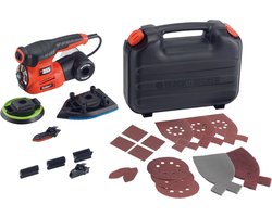 BLACK+DECKER Autoselect 4 in 1 multischuurmachine + 19 accessoires - KA280K-QS