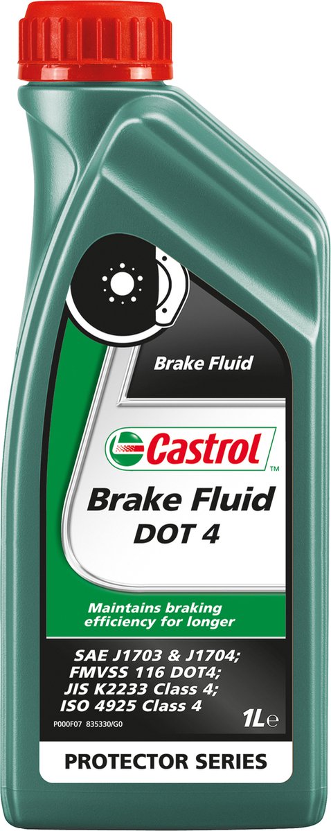 Castrol Brake Fluid DOT4 remvloeistof 1 liter — afbeelding 2