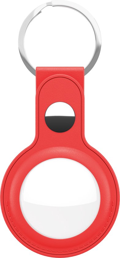 Porte-clés KeyBudz - Porte-clés - Convient pour AirTag - Rouge