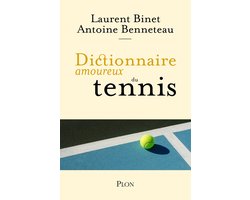 Omslag van Dictionnaire amoureux du tennis