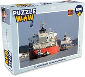 Puzzel Schepen op Panamakanaal - Legpuzzel - Puzzel 500 stukjes