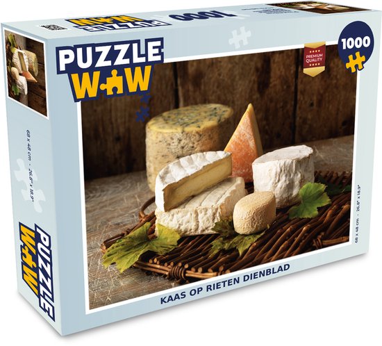 Puzzle L'art du plateau de fromages, 1 000 pieces