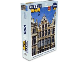 Puzzel Architectuur - Goud - Grote markt - Brussel - Legpuzzel - Puzzel 1000 stukjes volwassenen