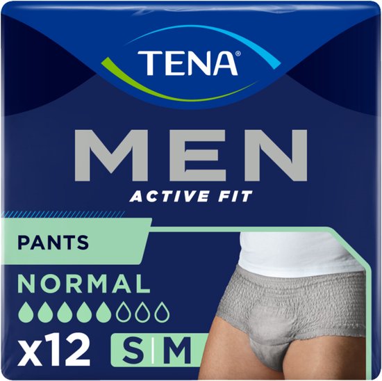 TENA Men Active Fit Normal Small/Medium 12 stuks