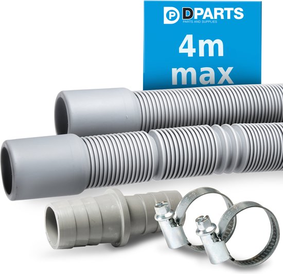 Kit de rallonge de tuyau de vidange Dparts - Extensible de 1,2 à 4 mètres -  1,5 m -... | bol.com