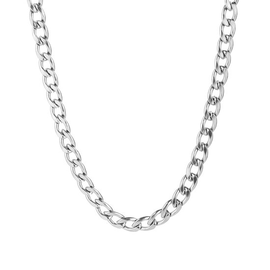 Michelle Bijoux Collier Schakel (6mm) Silver