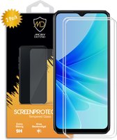 2-Pack Oppo A57 - A57s - A77 Screenprotectors - MobyDefend Case-Friendly Gehard Glas Screensavers - Glasplaatjes Geschikt Voor Oppo A57 - A57s - A77