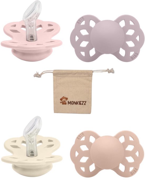 Suavinex, Set van 2 fopspenen voor pasgeborenen en baby's, 0/6 maanden, fosforescerende fopspenen, ideaal voor nacht, met symmetrische speen SX Pro van siliconen, omkeerbaar, zacht en zacht, nacht en