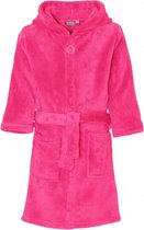 Playshoes - Fleece badjas met capuchon - Roze - maat 170-176cm