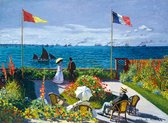 Claude Monet - Garden at Sainte-Adresse, 1867  Puzzel  3000 stukjes