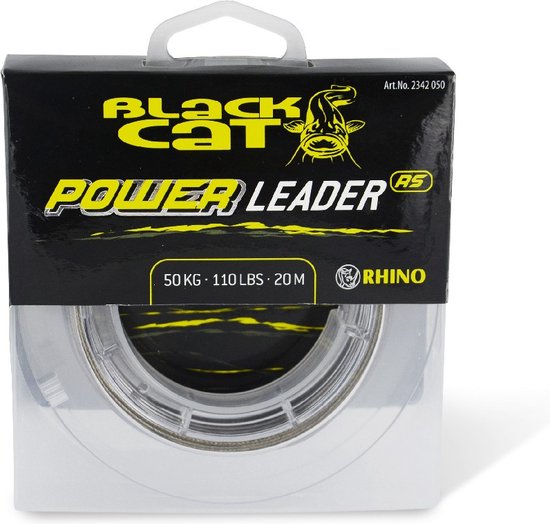 Black Cat Power Leader - Onderlijnmateriaal - 0.70mm - 50kg - 20m van Black Cat — afbeelding 4